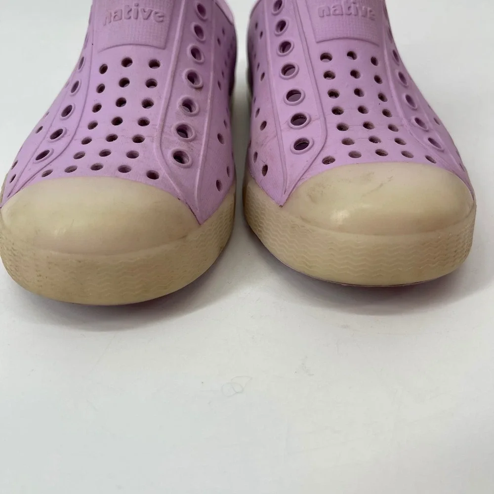 Native‎ Jefferson Shoes Kids Lilac Water Shoes Size 9C Summer Outdoor